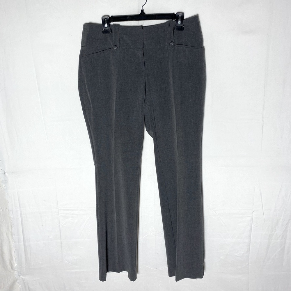 Rickiās Grey Straight Leg Dress Pants 8